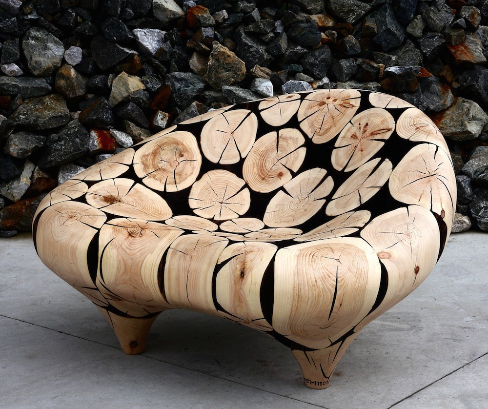 Jae Hyo Lee Pine Chair