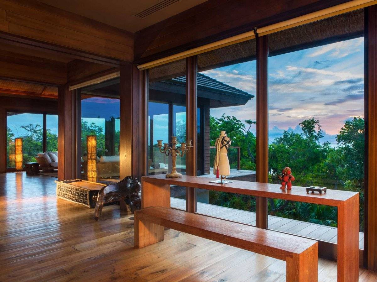 Paradise Photography via Christie's International Real Estate each-home-has-a-yoga-pavilion-storage-pavilions-and-staff-quarters
