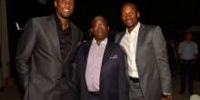 Alonzo Mourning, Bill Diggs, and Ray Allen