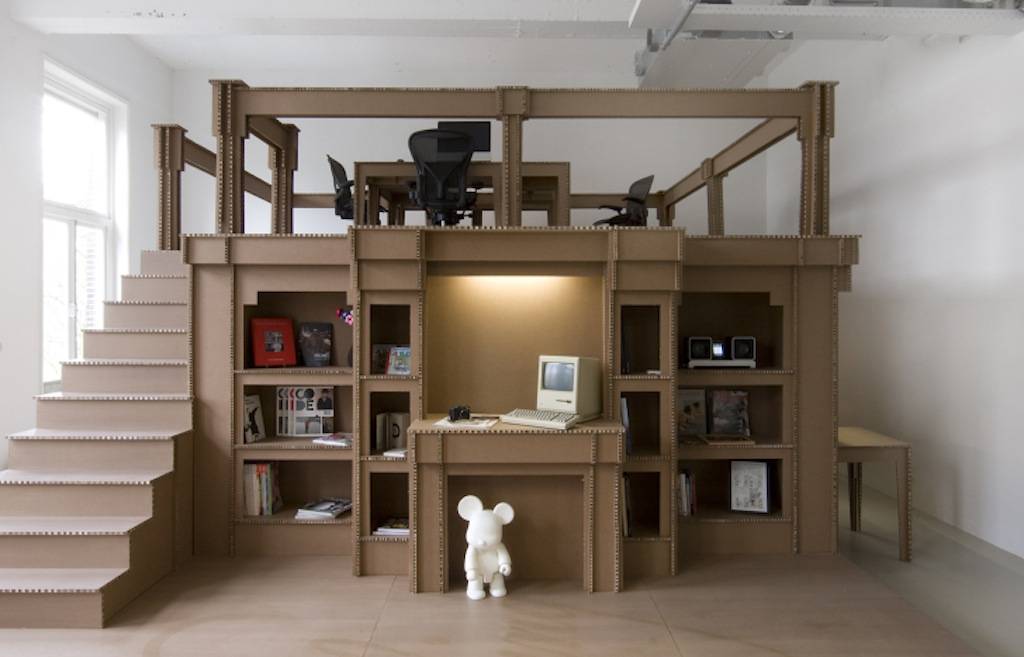 Joost Van Bleiswijk Nothing Cardboard Office