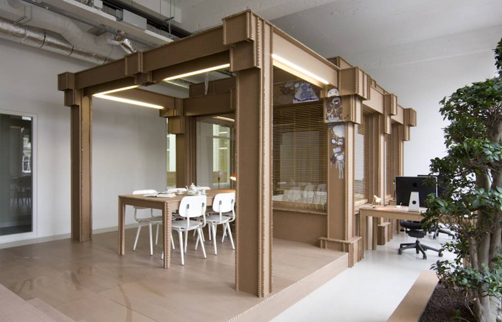 Joost Van Bleiswijk Nothing Cardboard Office