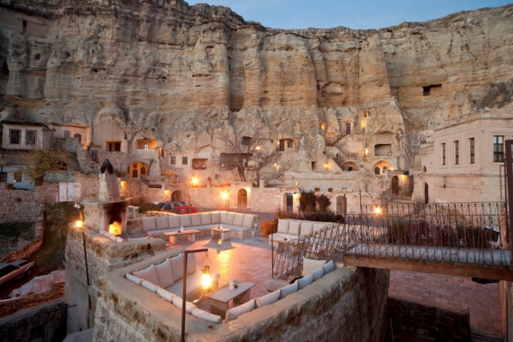 The Cappadocia region’s unique rock formations, are leftovers of ancient volcanic eruptions.