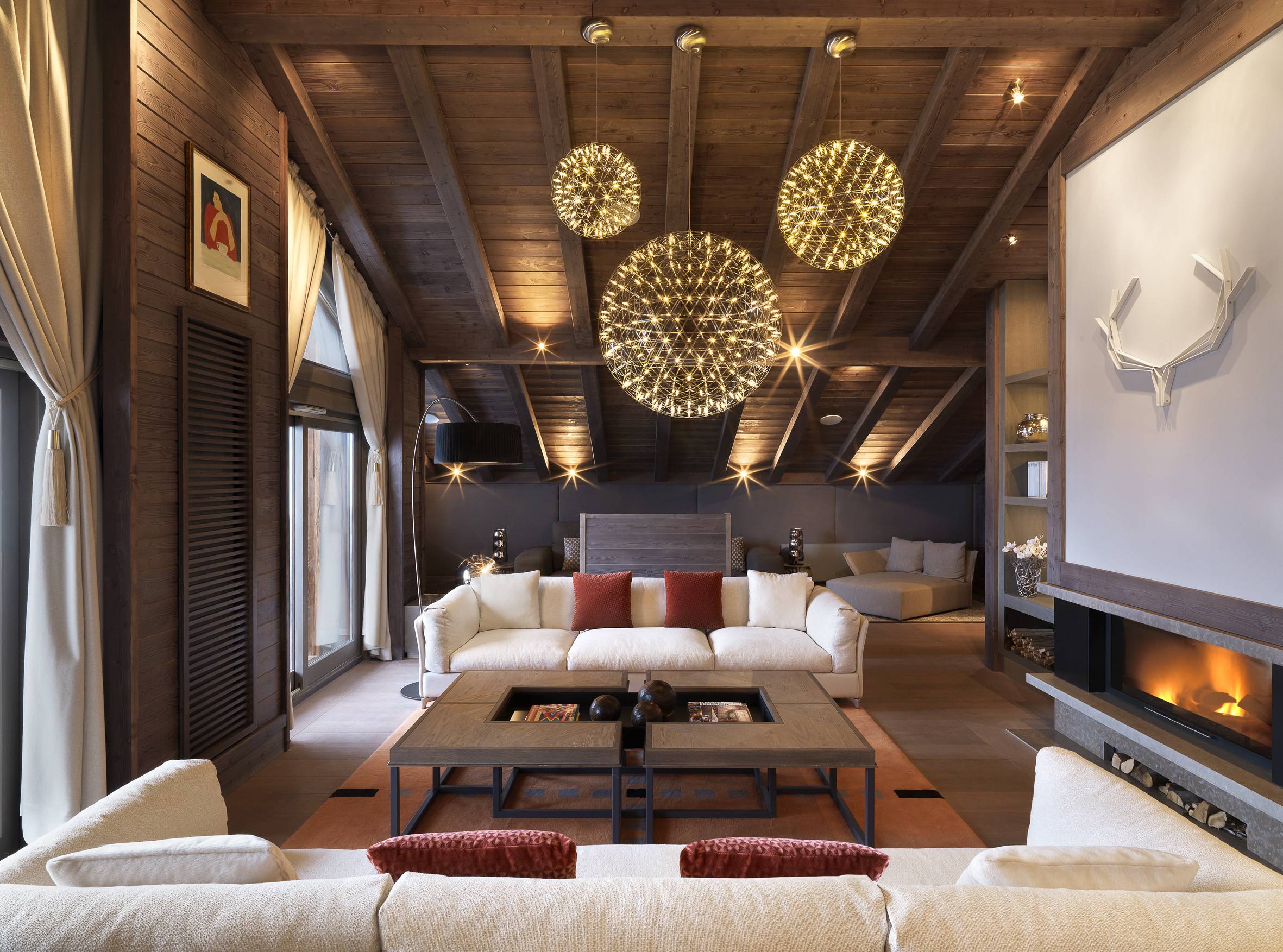 Interiors are designed by Alain Foeillet
