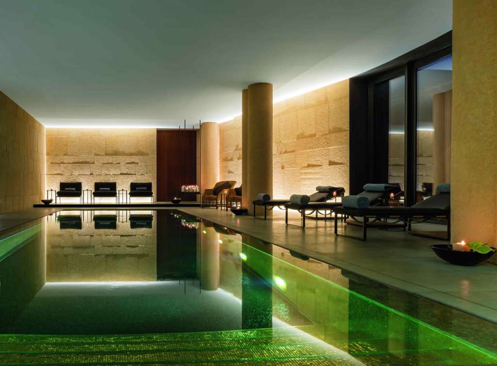 Swimming pool at Bulgari