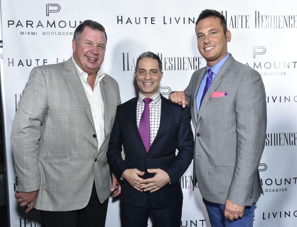 From left to right: John Weber, Nikko Mobasher, and Erik Haase / Photo by Eugene Gologursky/Getty Images for Haute Living