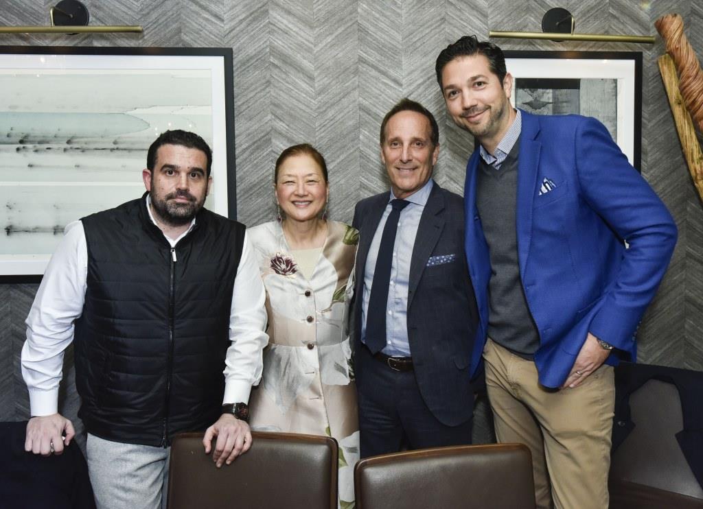 Seth Semilof, Olivia Hsu Decker, Richard Steinberg, and Jeff Miller / Photo by Eugene Gologursky/Getty Images for Haute Living