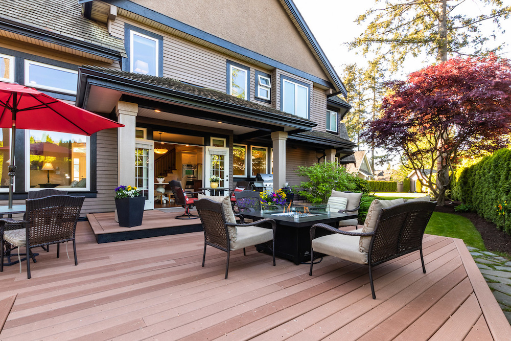 Vancouver home with beautiful deck